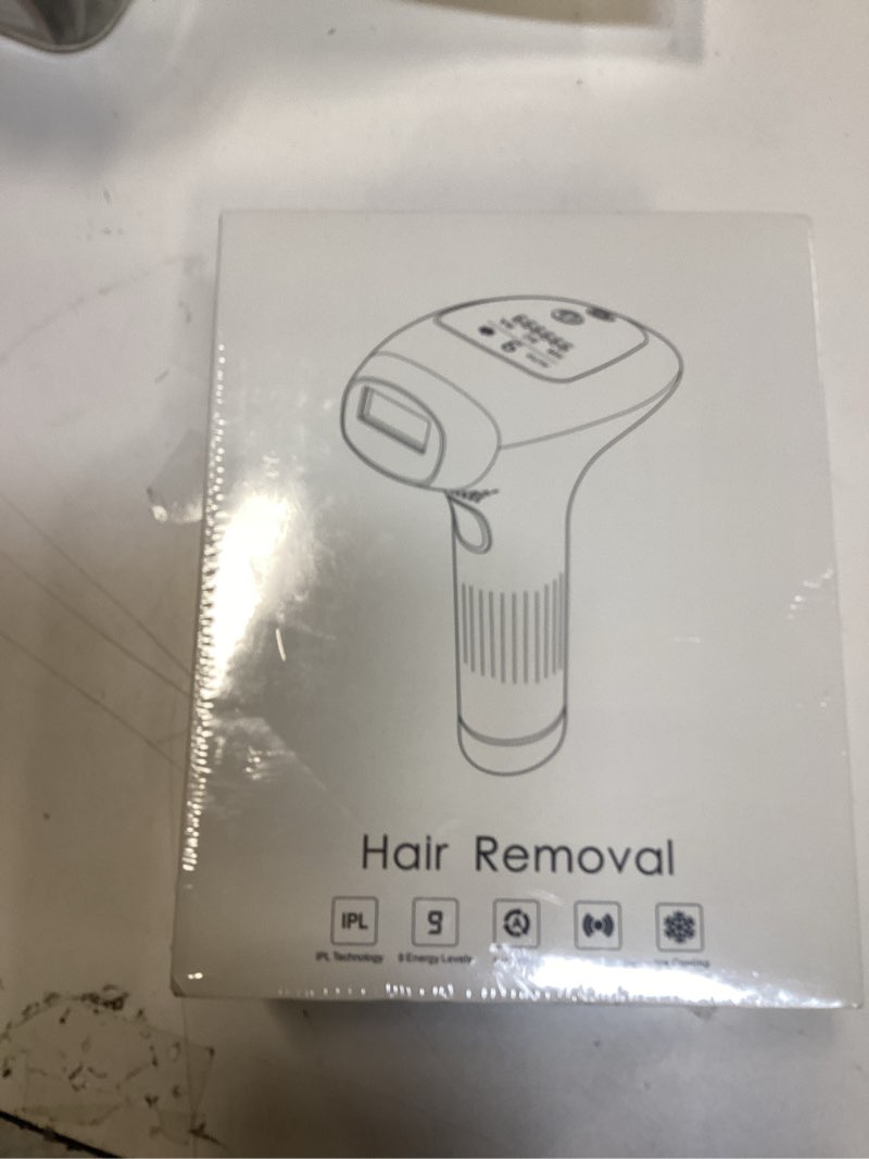 Glow Gleam IPL Hair Removal Device for Women and Men – Nearly Painless Laser Hair Remover with 5°C I