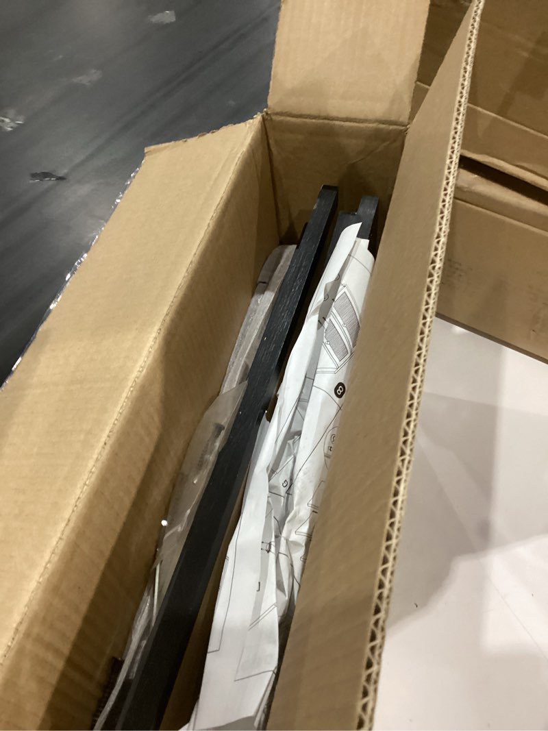 Condition photo showing Good Condition for Black Bread Box, Double Layer Large Bread Box for Kitchen Counter, Bamboo Bread Storage Container with Wavy Acrylic Transparent Door