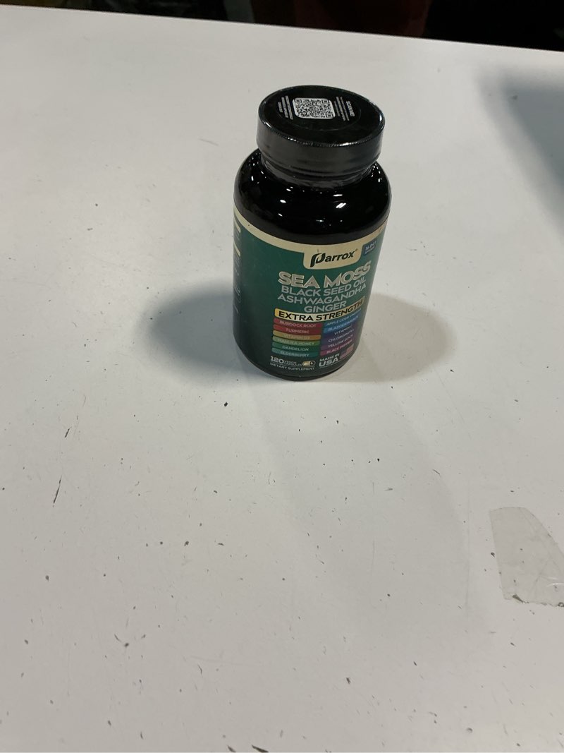 Condition photo showing New/Like New for (best by:09/2027)colostrum supplement capsules, grass fed cow colostrum with 40% igg, probiotics blend, elderberry, astragalus, zinc, ginger, vitamin c, l-glutamine, 8 in 1 extra strength bovine boost (60 caps) 60 count (pack of 1)