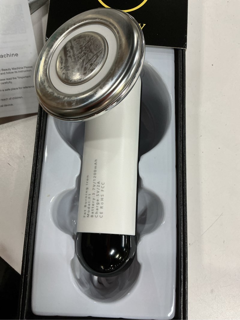 Condition photo showing Good Condition for COMEBY Body Sculpting Machine - Professional Cordless Cellulite Massager - Suitable for Belly, Neck, Legs, Hip, Arms White