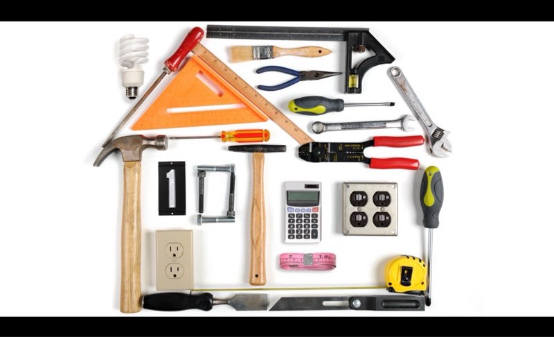 Mixture of small miscellaneous loose tools,screws,latches,home repair accesories etc