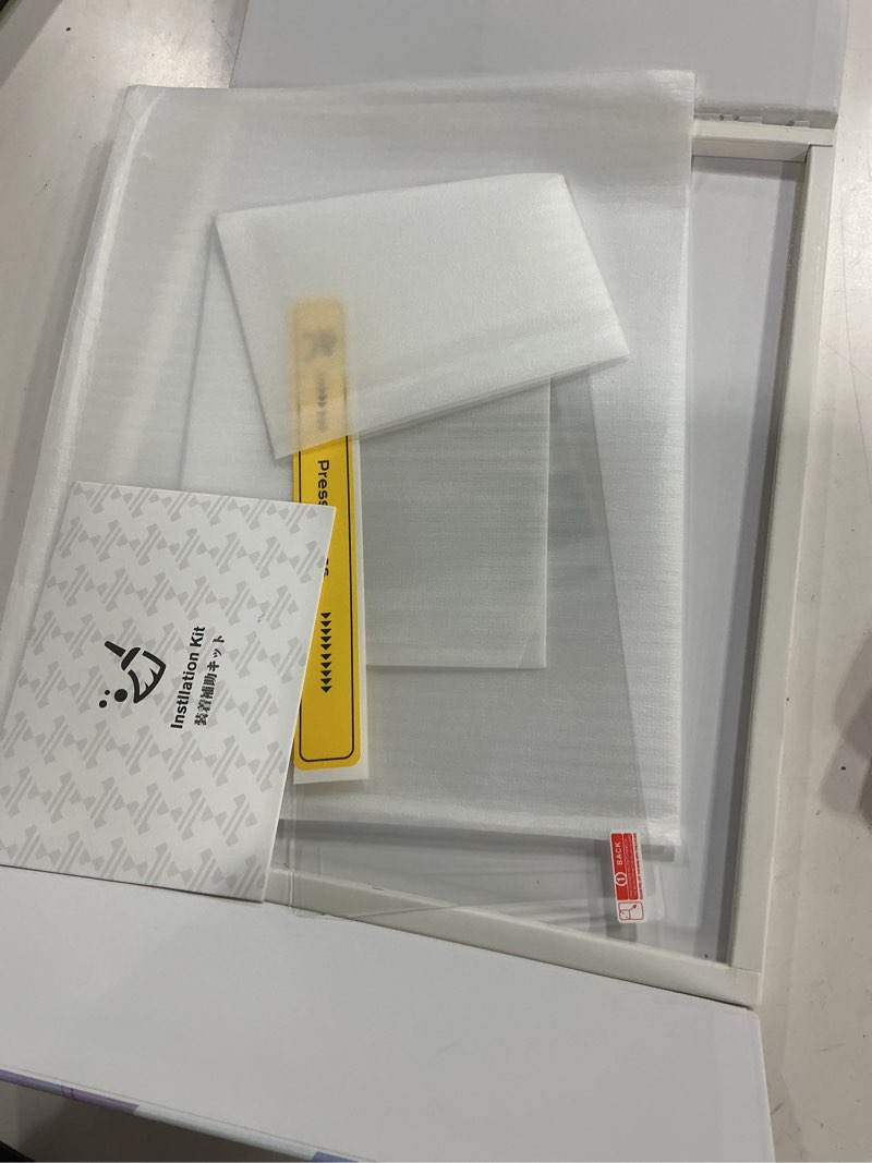 Condition photo showing As Is for cdefg for 2025 2026 gmc terrain screen protector - (2pcs) 9h hd tempered glass - terrain (elevation, at4, denali) 15 inch touchscreen & 11 inch instrument accessories terrain 2pcs hd (15 inch+11 inch)