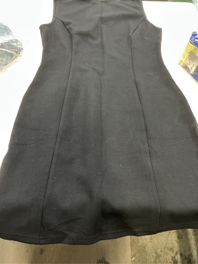 Condition photo showing New/Like New for prettygarden womens formal short dresses 2026 summer sleeveless boat neck a line elegant mini cocktail party dress black small