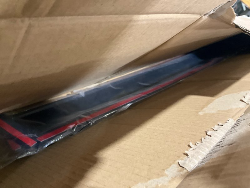 Condition photo showing As Is for canvcle seltos rain guards - window visors for kia seltos 2021-2025, outside-mount tape-on side window wind deflectors for seltos accessories, vent visors shades rainproof 4pcs