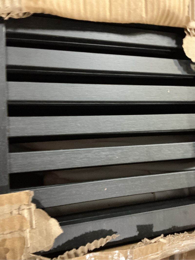 Condition photo showing Good Condition for SMIBUY Double Laundry Hamper with Lid, 120L Bamboo Laundry Basket with Removable Liner Bag, 2-Section Clothes Divider Laundry Sorter for Laundry Room, Bathroom, Bedroom (Black)