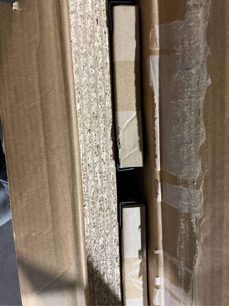 Condition photo showing Good Condition for project source utility shelving particleboard heavy duty 5-tier utility shelving unit (36-in w x 18-in d x 72-in h), black, (800-lb capacity per shelf)