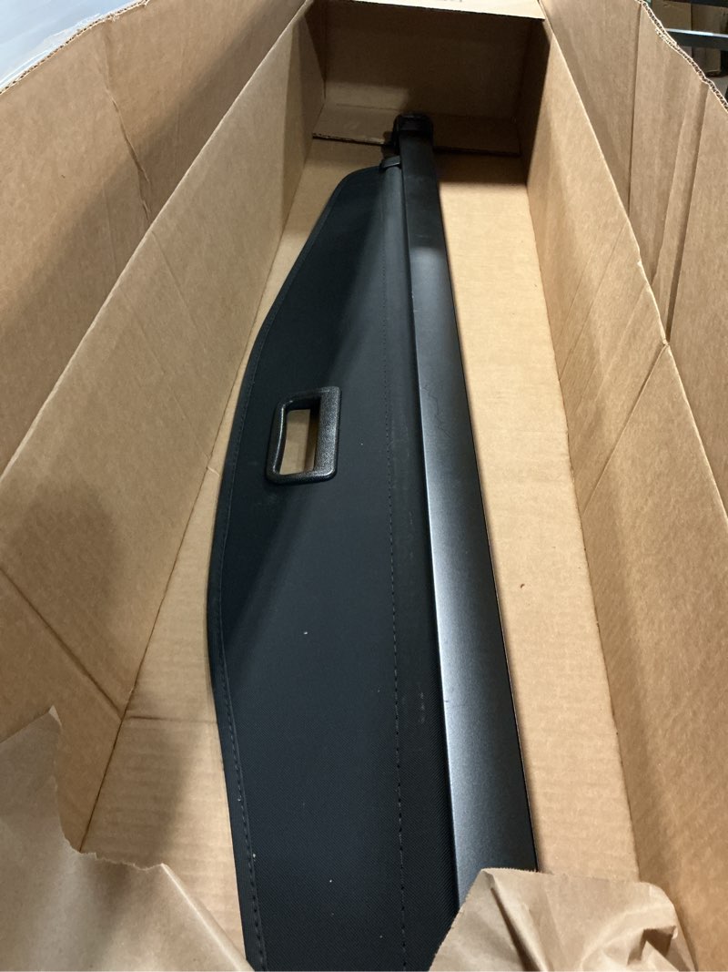 Condition photo showing As Is for MUCO New Cargo Cover for GMC Terrain Chevy Equinox 2018 2019 2020 2021 2022 2023 Black Rear Trunk Shade Luggage Security Cover