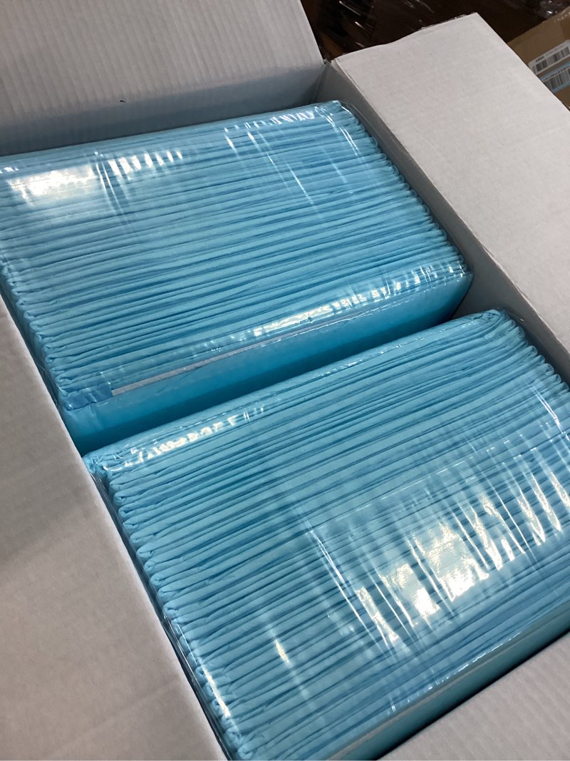 Condition photo showing New/Like New for 50 Count 36" x 36" Super Absorbency Disposable Underpads - Leakproof Quick Drying Pads for Baby, Puppy & Adults, Bed Pads, Incontinence & Dog Pee