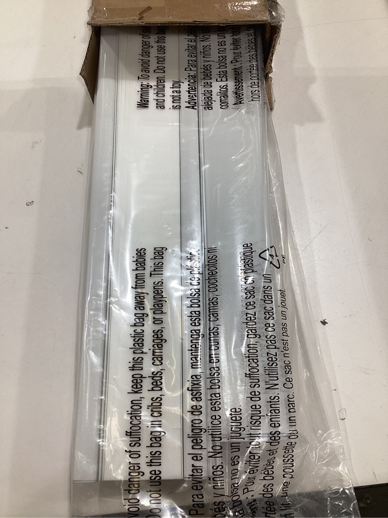 Condition photo showing Good Condition for lazblinds no tools no drill cordless cellular shades, top down bottom up (tdbu) honeycomb shades for home, light filtering thermal insulation blinds for windows, 46" w x 64" h, white light filtering - white 46" w x 64" h