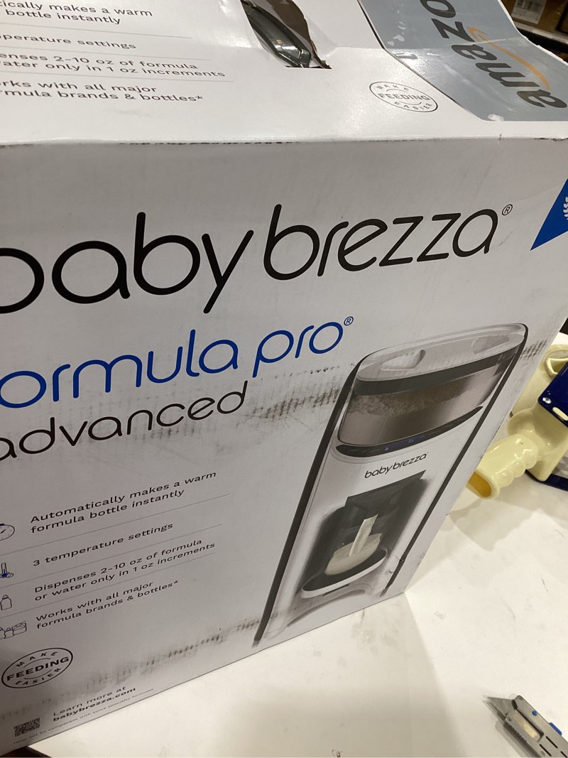 Condition photo showing Good Condition for Baby Brezza New and Improved Formula Pro Advanced Formula Dispenser Machine - Automatically Mix a Warm Formula Bottle Instantly - Easily Make Bottle with Automatic Powder Blending, White