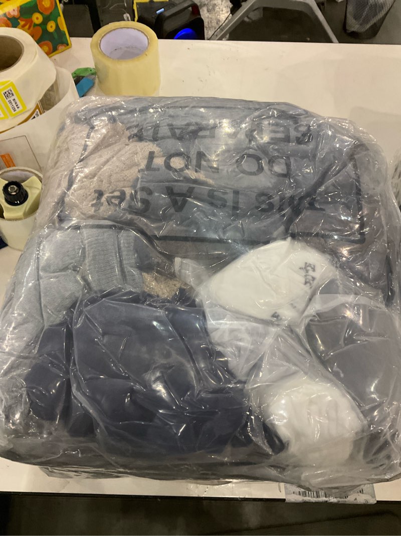 144 pcs winter beanie, long scarf, for toddler boys & girls