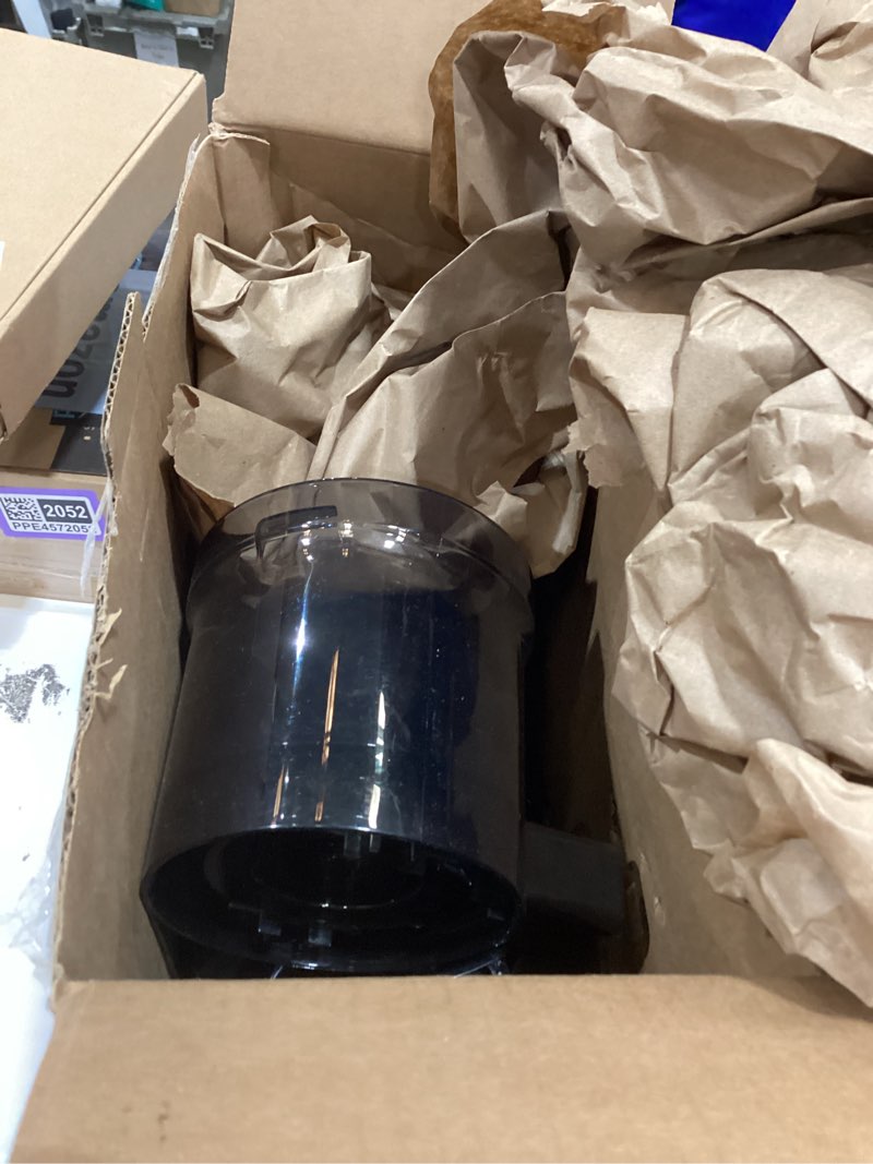 Condition photo showing As Is for Cold Press Juicer, 5.3" Extra Large Wide Mouth, Aeitto Slow Juicer Machines, High Juice Yield, Fit Whole Vegetables & Fruits, Professional Juice Extractor Machine,Self Feeding, Easy to Clean Matte Black 5.3INCH