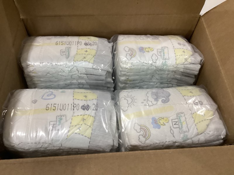 Condition photo showing Good Condition for pampers swaddlers sensitive disposable diapers - size 0 - 84ct
