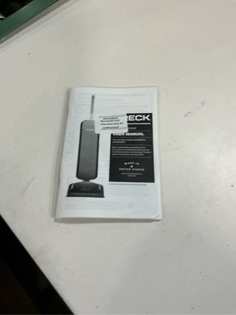 Condition photo showing As Is for Kenmore BU1001 B200 Series Commercial Grade Vacuum Cleaner Lightweight 14L Capacity Bagged Upright Vac with LED Headlight and 2-Speed Setting Powerful Suction for Pets, Carpets & Hard Floor 14L Commercial Bagged Vac