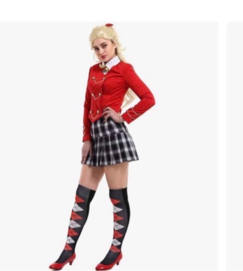 VEECOOCOS Heathers The Musical Chandler Cosplay Costume Womens School JK Uniform Suit Halloween Part ( Size 3XL)