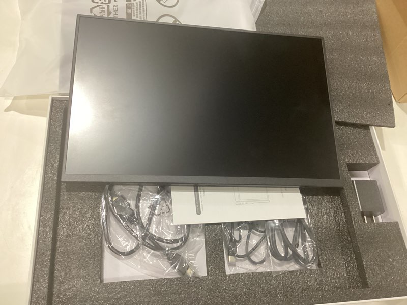 Condition photo showing New/Like New for MAFNKOU 16” Portable Monitor 4K UHD 3840×2160 400 Nits 1500:1 Contrast Gaming Display,IPS HDR External Second Screen,4K Portable Monitor for Laptop/Mac/PC/PS5/Xbox with Speakers Stand,VESA Compatible