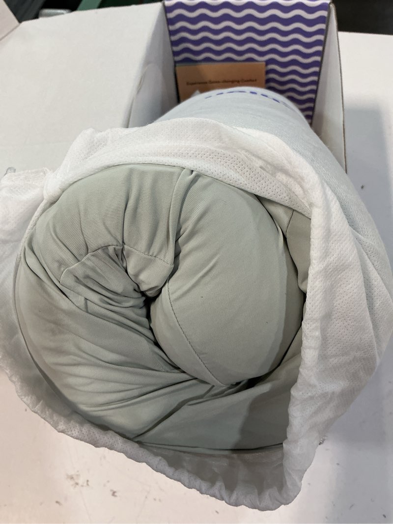 Condition photo showing Good Condition for c cushion lab deep sleep pillow, patented ergonomic contour design for side & back sleepers, orthopedic cervical shape gently cradles head & provides neck support & shoulder pain relief - calm grey