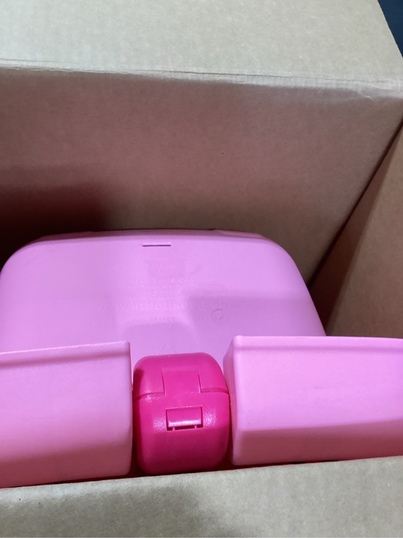 Condition photo showing Good Condition for little tikes snug 'n secure pink swing with adjustable straps, 2-in-1 for baby and toddlers ages 9 months - 4 years,16"d x 16.3"w x 17"h