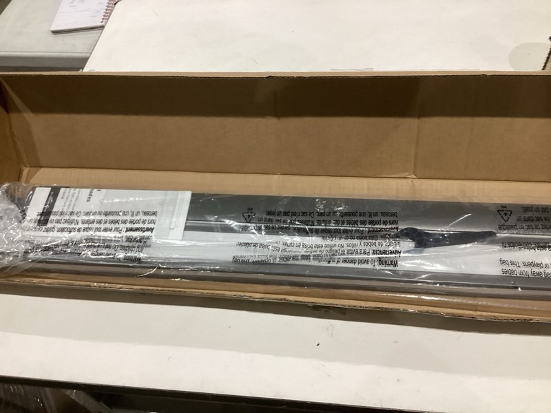 Condition photo showing Good Condition for lazblinds no tools no drill cordless cellular shades, top down bottom up (tdbu) honeycomb shades for home, blackout light blocking thermal insulation blinds for windows, 33" w x 48" h, black blackout - black 33" w x 48" h