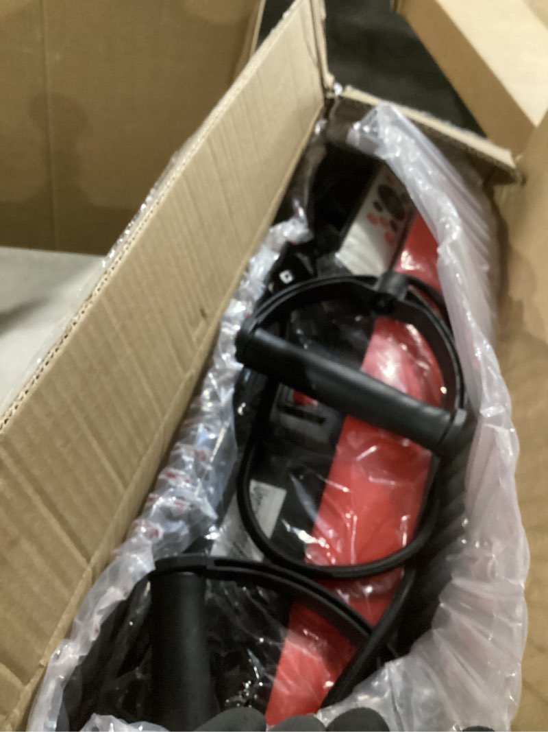 Condition photo showing Good Condition for Vibration Plate Exercise Machine, Health & Fitness Full Body Vibration Platform, Portable Vibration Plate Platform for Weight Loss Home Fitness, Lymphatic Drainage, w/Resistance Bands+Remote Red