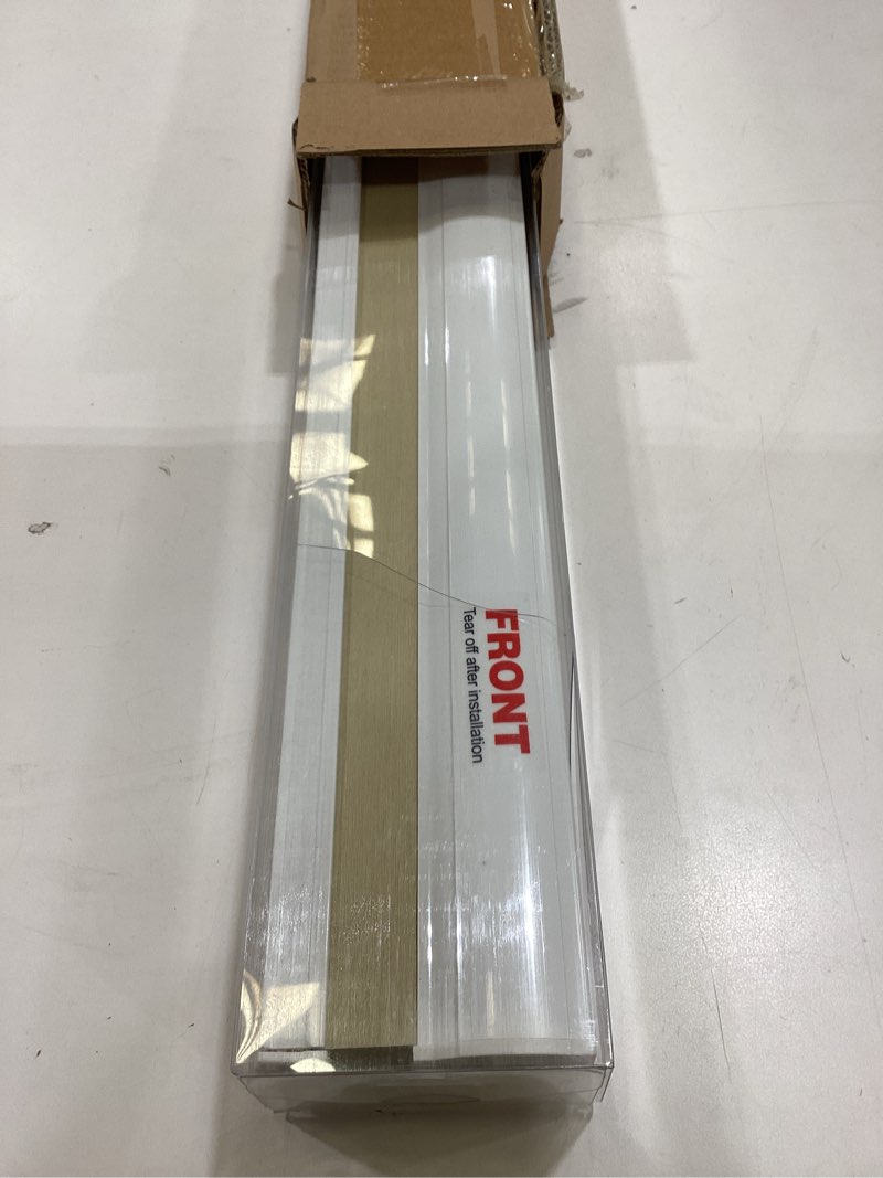 Condition photo showing Good Condition for myshade cordless cellular window shades light filtering blinds for indoor windows 1.5 inch honeycomb cell sheer fabric accordion pull down blinds easy lift easy to install, size 36" w x 48" h (beige) beige 36"w x 48"h