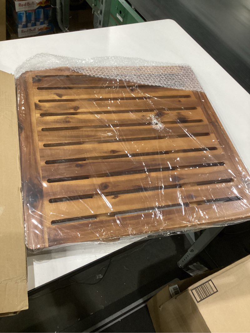 Condition photo showing New/Like New for *similar to stock photo* Wooden Bath Shower Mat-