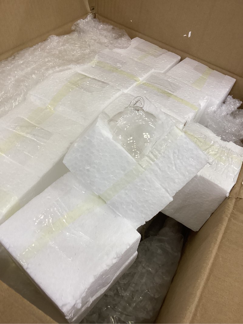 yerliker 12 sets 20'' tall acrylic flower vase wedding centerpieces flowers stand with hanging glass tealight globe candle holders, crystal garland strands and self adhesive hook (cuboid)