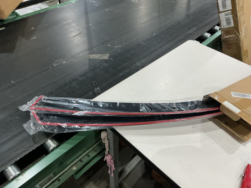 Condition photo showing New/Like New for kpy window visor compatible with honda civic coupe 2001-2005, 2pc rain guard side window vent deflectors tape-on mugen style, 2001 2002 2003 2004 2005 01-05 civic coupe
