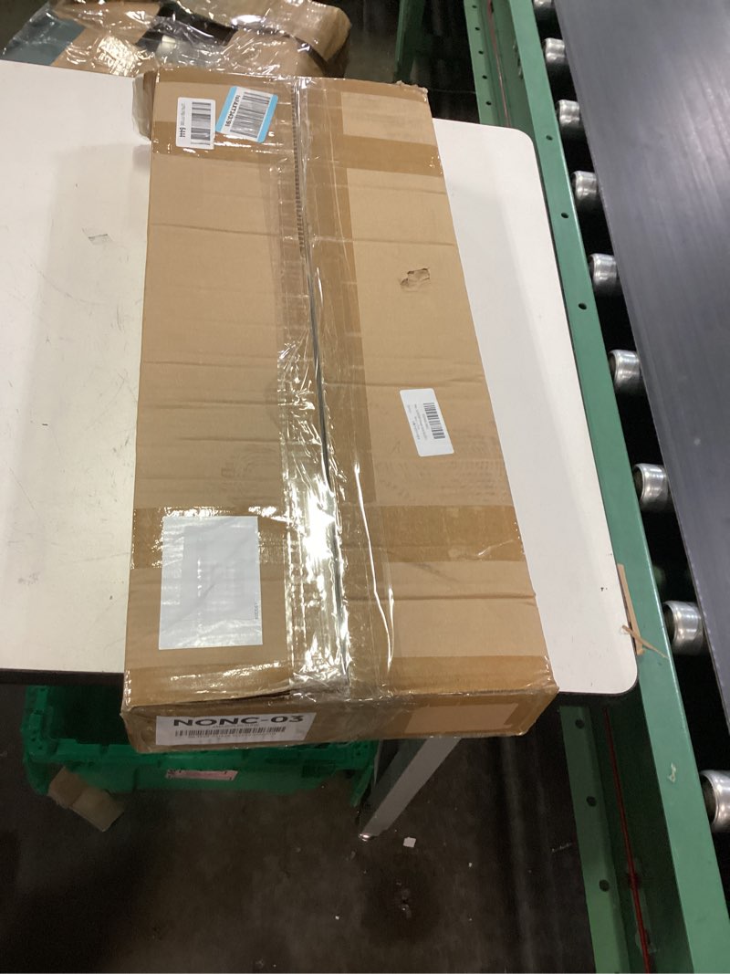 Condition photo showing New/Like New for 28-inch foldable shower grab bar – 90° flip-up design, premium 304 stainless steel, anti-slip grip with built-in paper holder, wall-mounted handicap safety rail, supports 350–400 lbs 28?