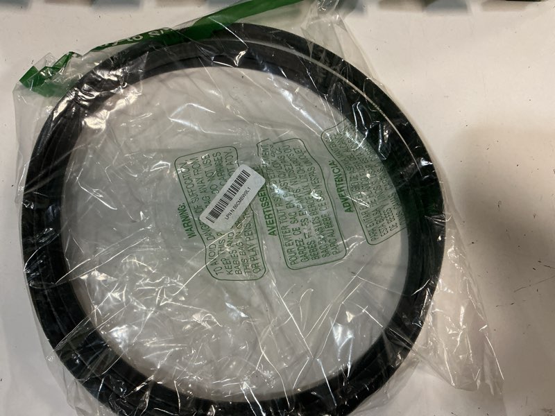 Condition photo showing As Is for ajanta belts – ajanta oem replacement belt 793893 (1/2x127 3/8) fit model hustler mini fastrak with 42" deck, agricultural automotive agricultural lawn mower replacement