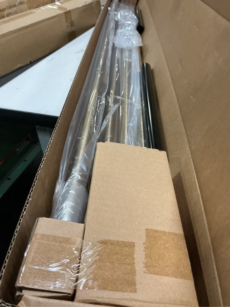 Condition photo showing Good Condition for Ivilon Window Curtain Rod End Cap - 1 inch Pole. 120 to 240 Inch. Warm Gold 120 to 240 in.