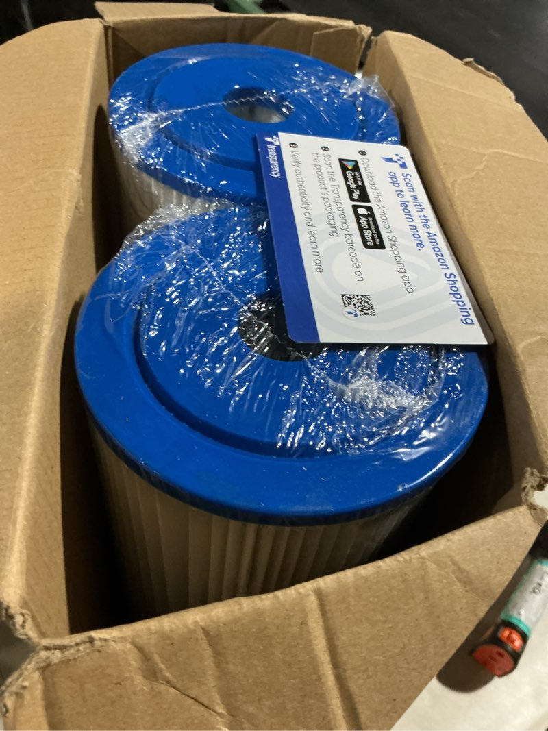 Condition photo showing Good Condition for pureplus 20" x 4.5" whole house pleated sediment filter for well water, replacement cartridge for ecp5-bb, ap810-2, hdc3001, spc-45-1005, cp5-bb, ecp1-20bb, 2pack 20 micron 2 count (pack of 1)