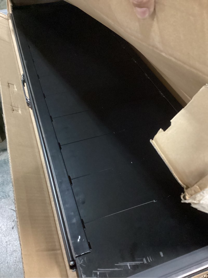 Condition photo showing Good Condition for 4ft portable wheelchair ramp with handle, non-slip aluminum ramps for wheelchairs for home, folding handicap wheelchair ramp for doorways, thresholds, steps, curbs, stairs, 800 lbs capacity 4ft-yellow(using height 4"-12")