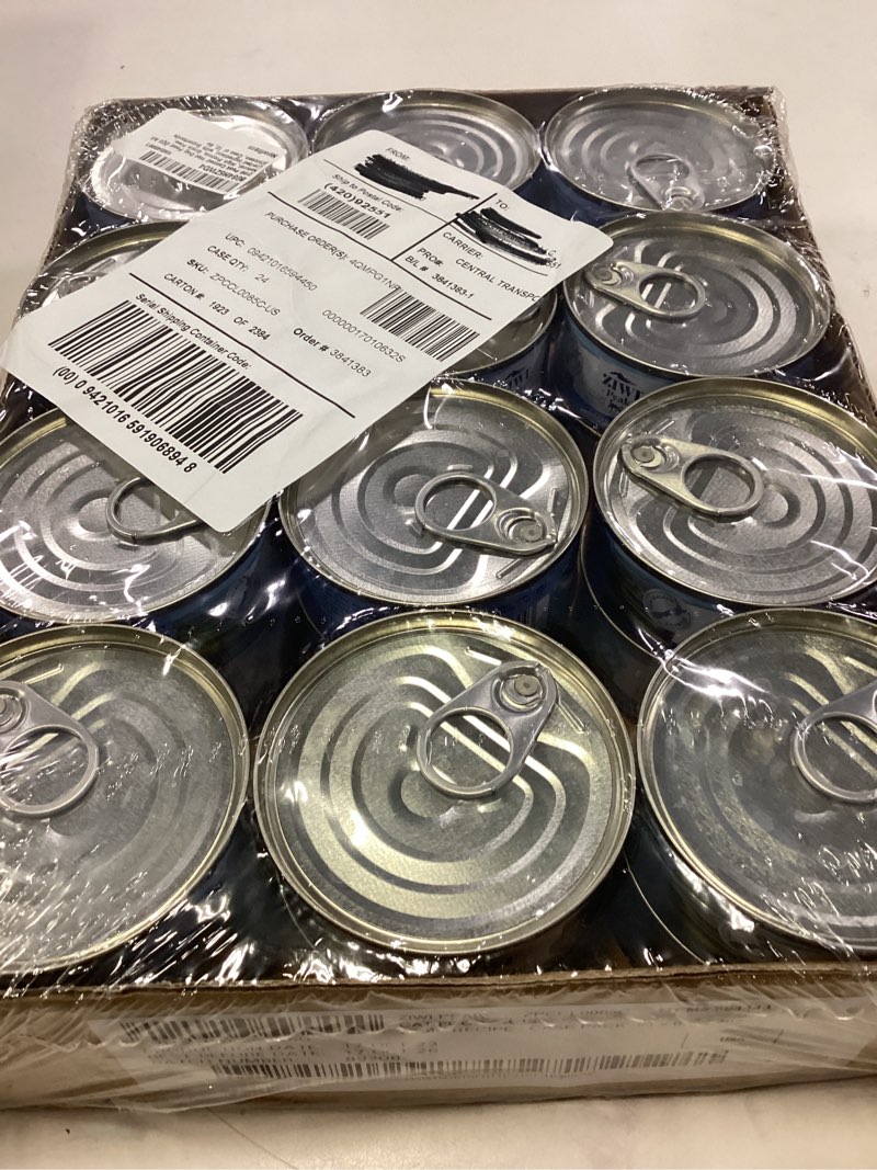 Condition photo showing New/Like New for ZIWI Peak Canned Wet Dog Food – All Natural, High Protein, Grain Free, Limited Ingredient, with Superfoods (Chicken, Case of 12, 6oz Cans) Chicken 6 Ounce (Pack of 12)