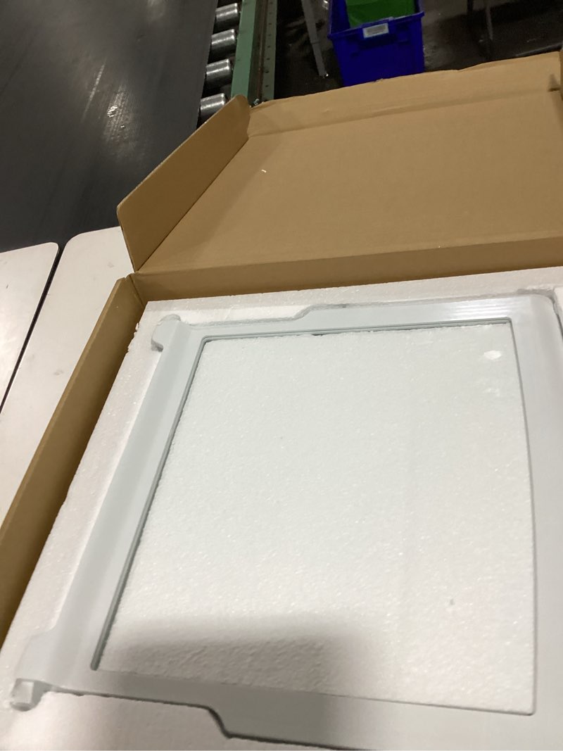 Condition photo showing New/Like New for w10276348 glass shelf compatible with whirlpool refrigerator - wpw10276348?w10276344?ap6018411, ps11751713