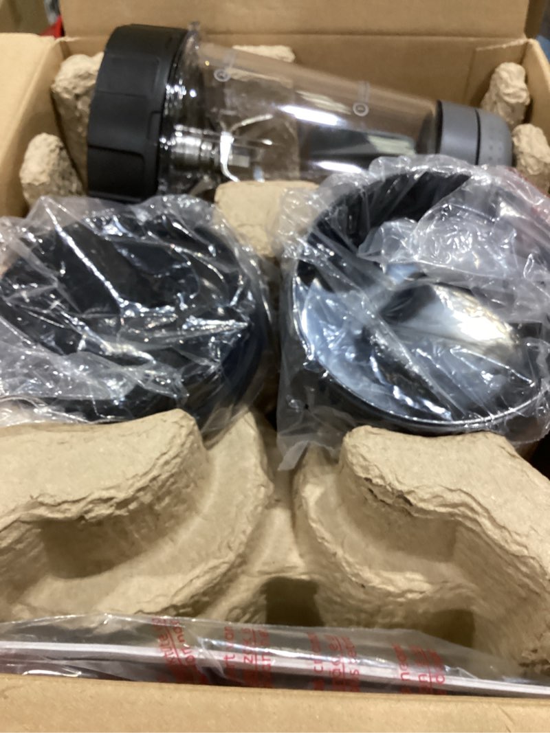 Condition photo showing As Is for Ninja Blenders for Kitchen | Smoothie Blender, Mixer, Grinder - Premium Blending Performance for Sauces, Frozen Drinks, and More | 1200 Peak Watt Motor | SS101 Foodi Personal Smoothie Maker