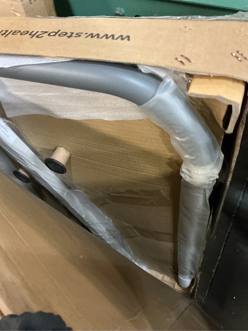 Condition photo showing Good Condition for Step2Bed Bed Rails For Elderly with Adjustable Height Bed Step Stool & LED Light for Fall Prevention - Portable Medical Step Stool comes with Handicap Grab Bars making it easy to get in and out of bed Regular