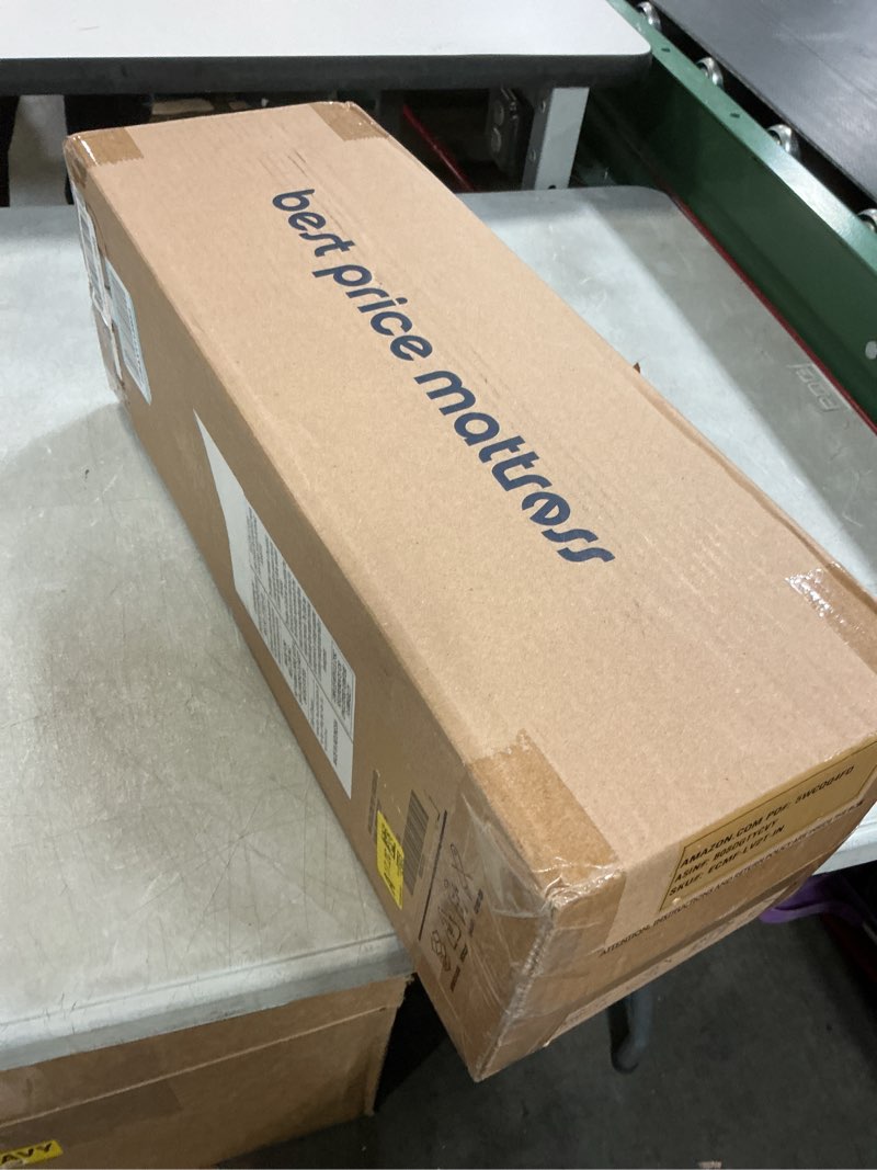 Condition photo showing New/Like New for Best Price Mattress 2 Inch Egg Crate Memory Foam Mattress Topper with Soothing Lavender Infusion, CertiPUR-US Certified, Dorm Essentials, Twin Twin 2 Inch Egg Crate