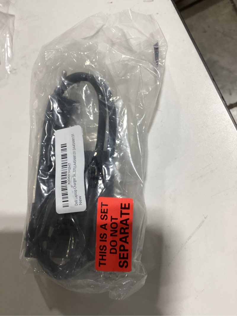 Condition photo showing Good Condition for dell laptop charger slim 45w watt power ac adapter(power supply) include power cord for dell xps 13 9333 9343 9350 9360 9370,la45nm131 da45nm131