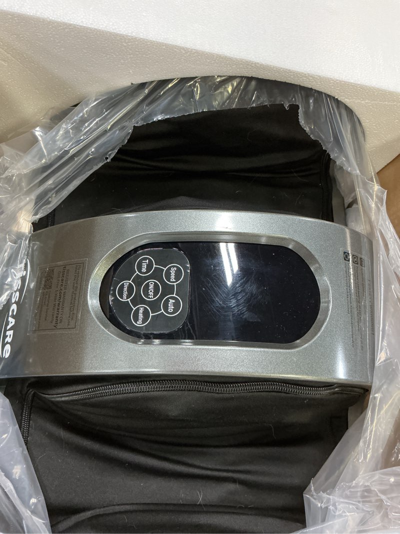 Condition photo showing As Is for TISSCARE Shiatsu Foot Massager with Heat, FSA Eligible HSA Foot Massager for Plantar Fasciitis, Neuropathy, Circulation and Pain Relief, Massage Feet at Home/Office, Gift for Men and Women