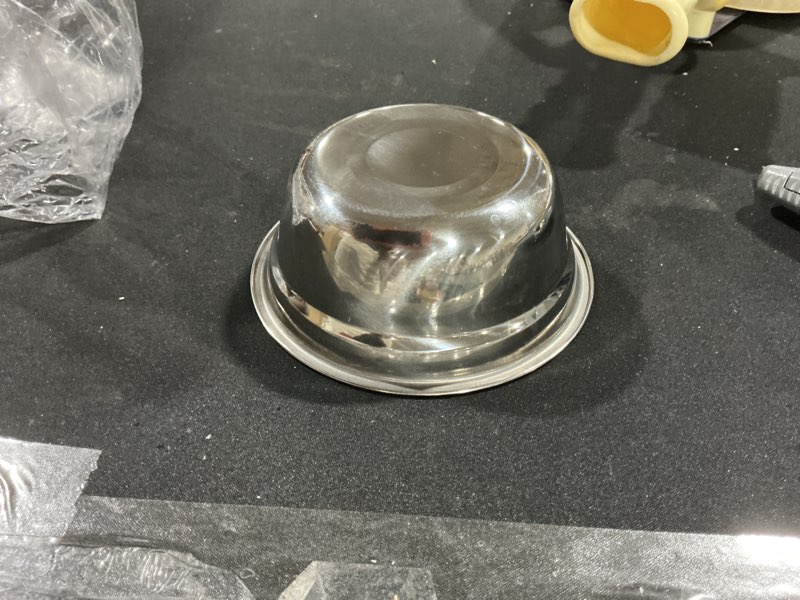 Condition photo showing Good Condition for (Quantity 1) (similar to stock photo) 304(18/8) Stainless Steel Mixing Bowls for Kitchen, 4 Pack 6.3\\\" 13.67 fl.oz Metal Mixing Bowls Set Stackable for Baking Serving Cooking Food Prep Storage Dishwasher Safe Lightweight 6.3\\\" 4