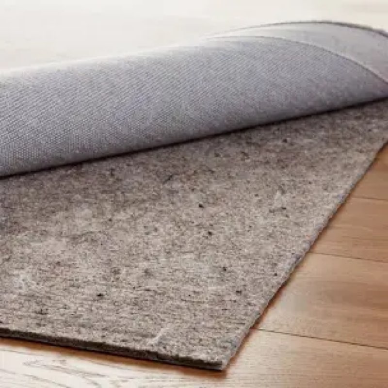 quince luxe ultra plush rug pad parul  size 9' x 12'
