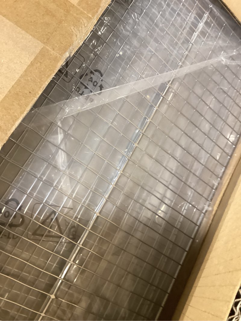 Condition photo showing New/Like New for 3 tier jerky rack for traeger 575 pro 34 pellet grill, 21" foldable sliding warming rack for pit boss, camp chef, green mountain, kamado joe and more smoker grills, 830"² cooking expansion accessory