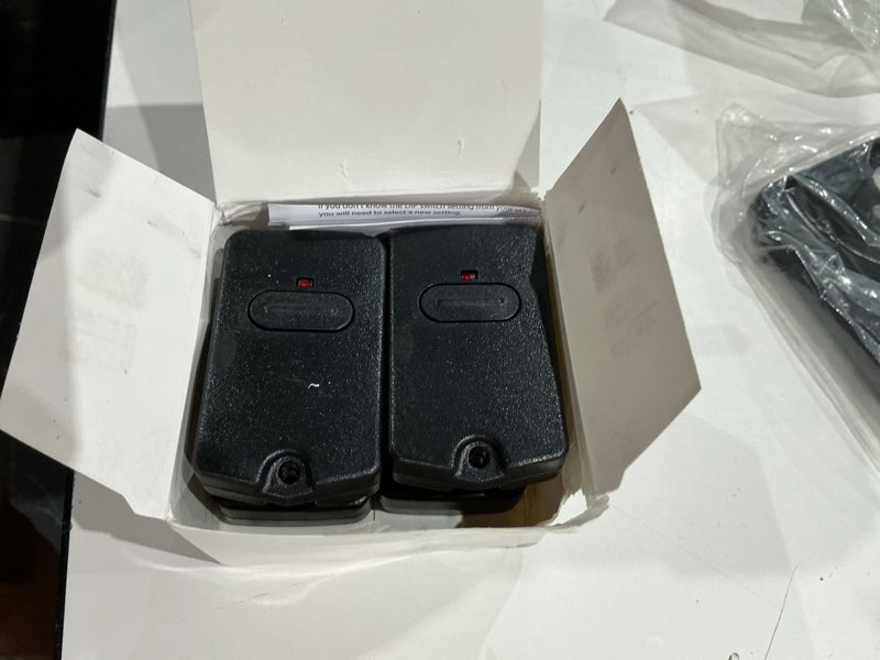Condition photo showing As Is for avisontek 4-pack for mighty mule gto gate opener remote mmt103/fm135/rb741, fcc certified 3-year 