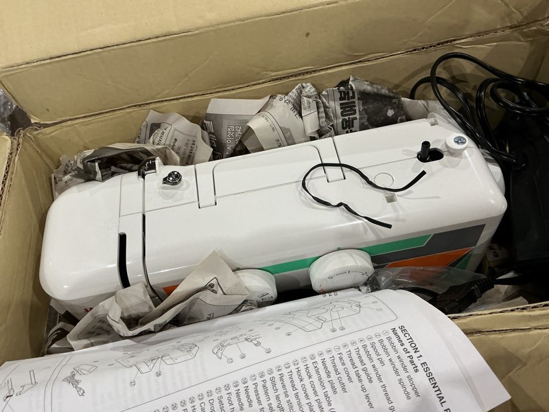 Condition photo showing Good Condition for janome mod-15 easy-to-use sewing machine with 15 stitches, adjustable stitch length and 5-piece feed dogs mod-15 machine