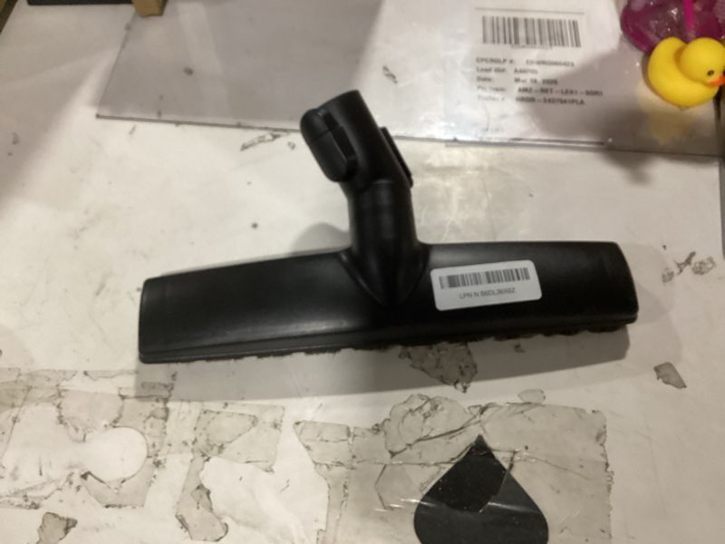 Condition photo showing Good Condition for horse hair hardwood brush head compatible with miele c1 c2 c3 cx1 canister vacuum cleaners, 12" wide floorhead brush as vacuum attachment replacement part, soft bristles head & wheels for hard floors