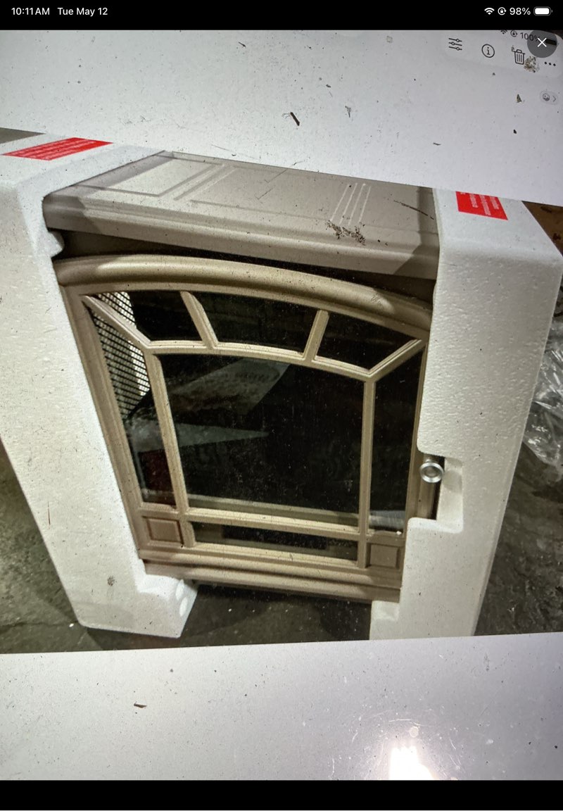 Condition photo showing Good Condition for duraflame  infrared quartz electric stove heater  model: dfi-591-05  finish: french gray