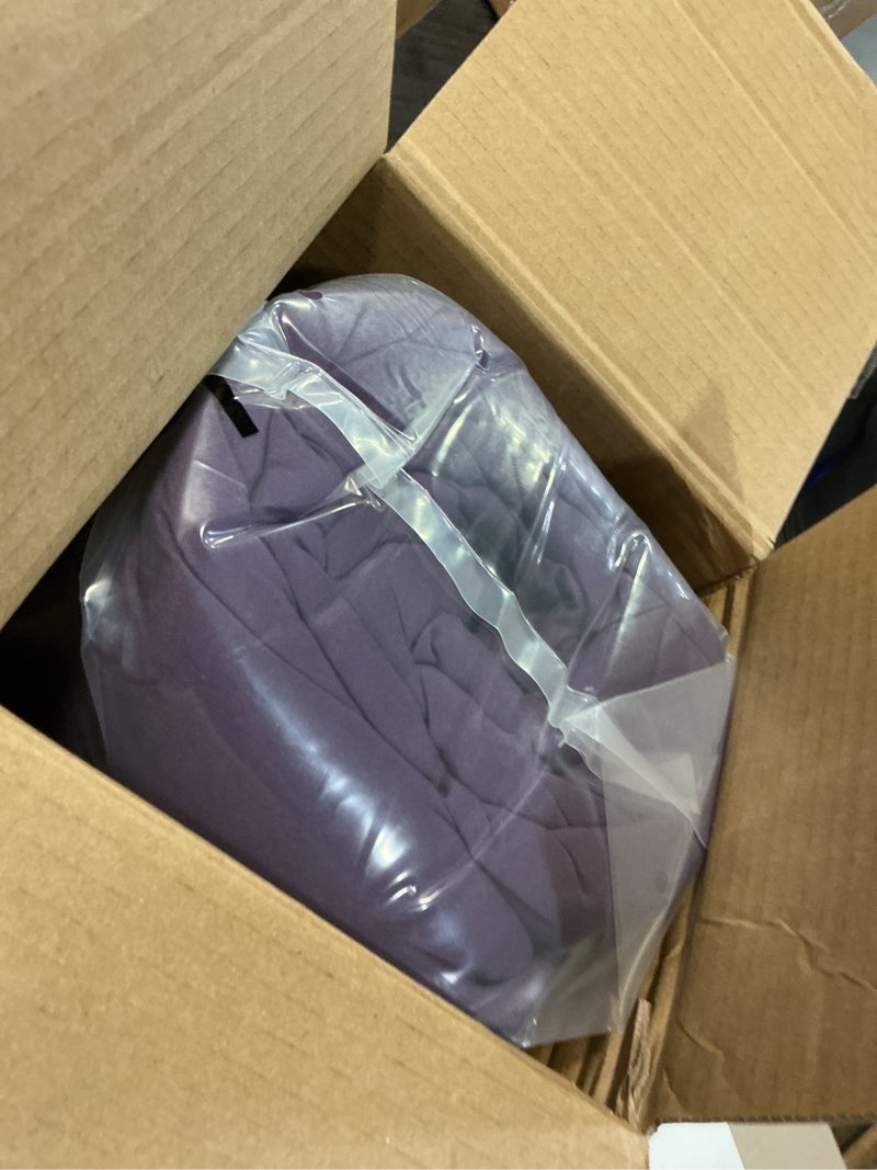 Condition photo showing Good Condition for comforter queen purple all season down alternative  cooling quilted duvet insert  bed comforter with corner tabs  washable hypoallergenic reversible q