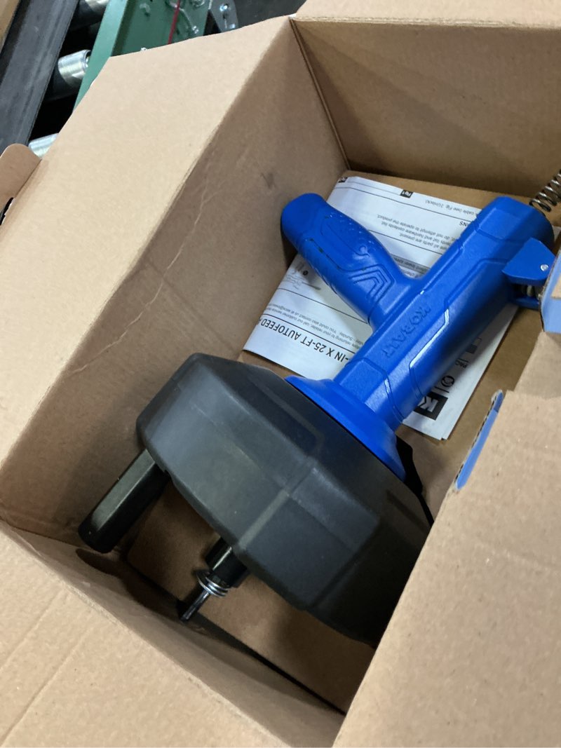 Condition photo showing Good Condition for k.balt 1/4-in x 25-ft high carbon wire hand auger for drain