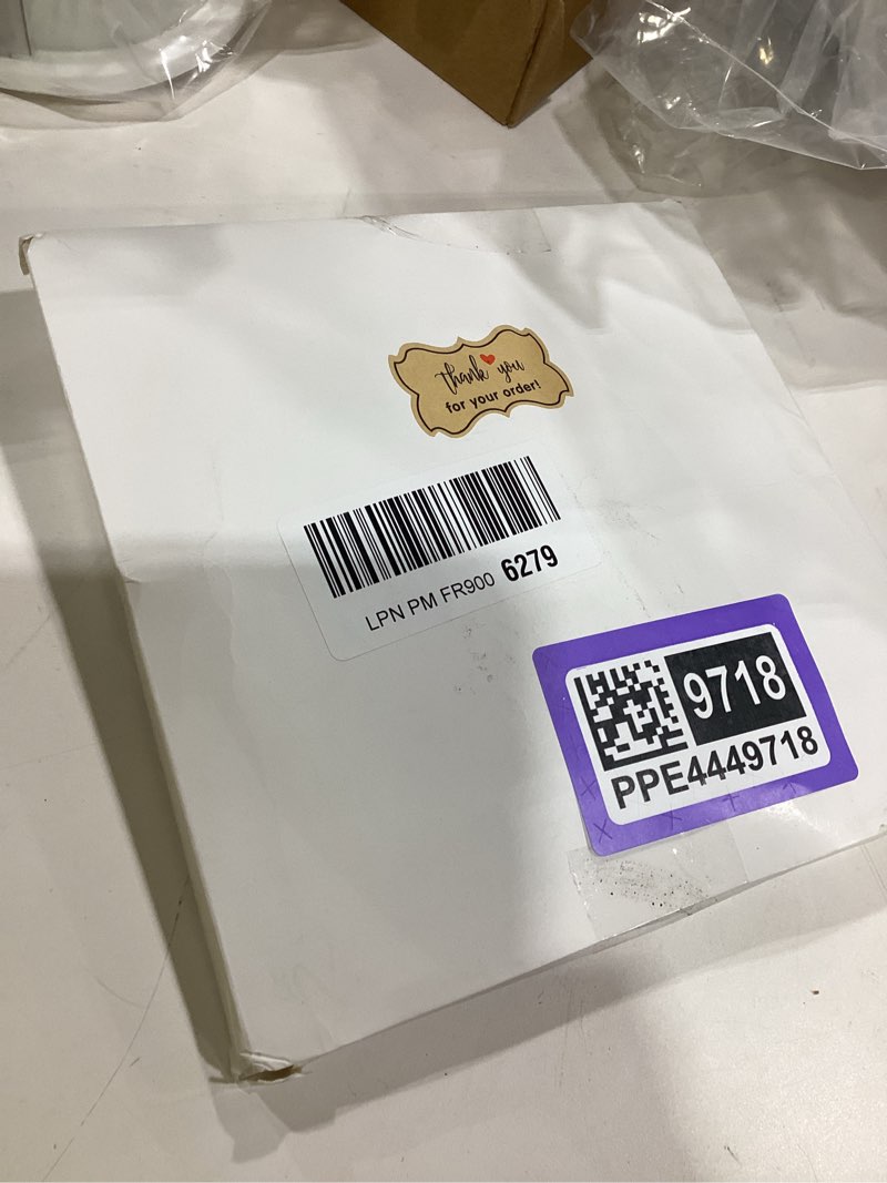 Condition photo showing As Is for 12 Pcs Cork Coaster for Drink, Absorbent Heat Resistant Reusable Tea or Coffee Coaster, Blank Coasters for Crafts,Warm Gifts Cork Coasters for Relatives and Friends. 0.2 inches thickness